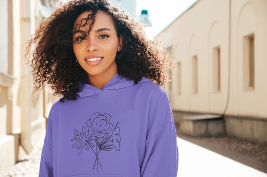 Simple Bouquet Hoodie