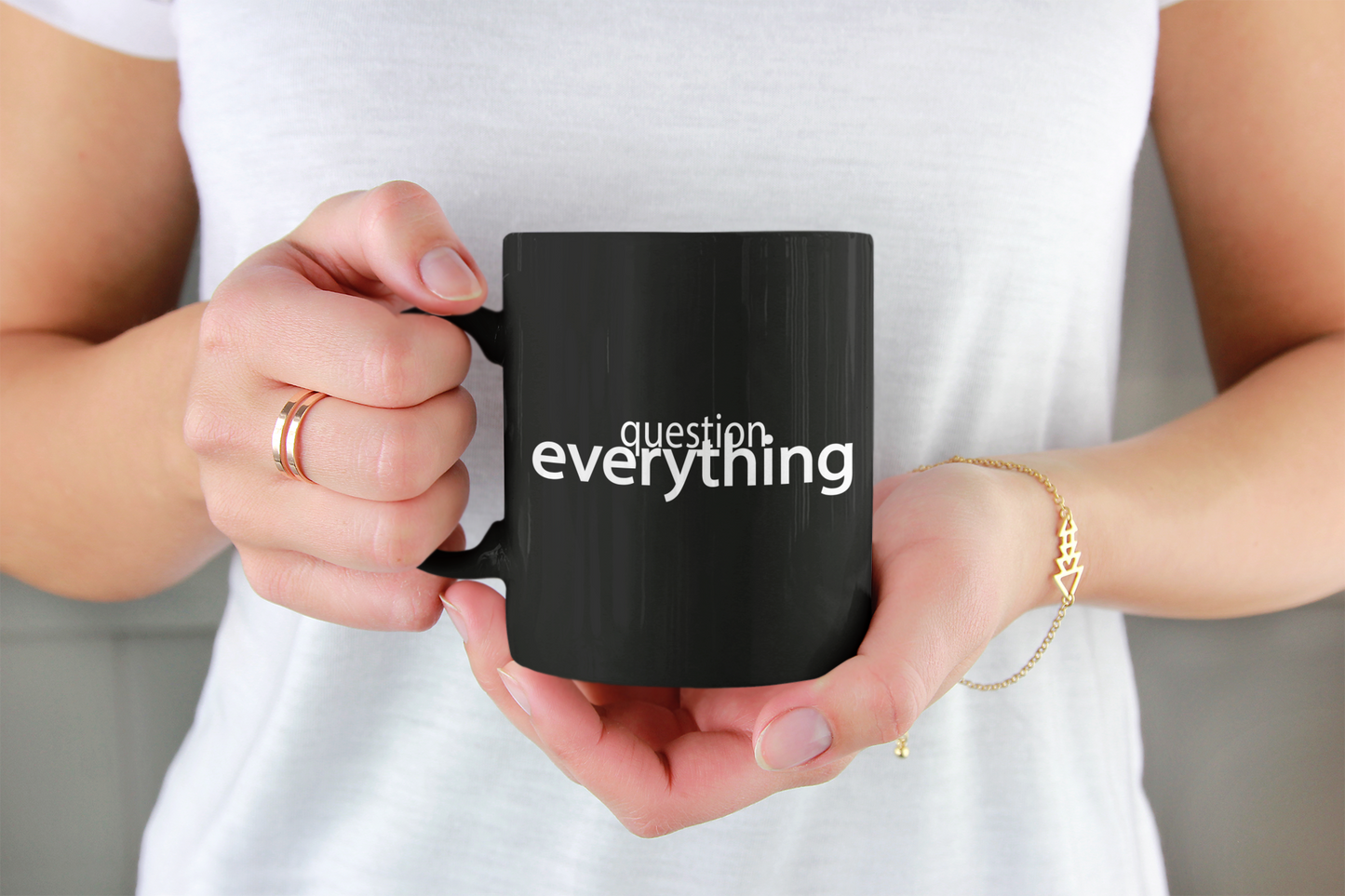 Question Everything Mug