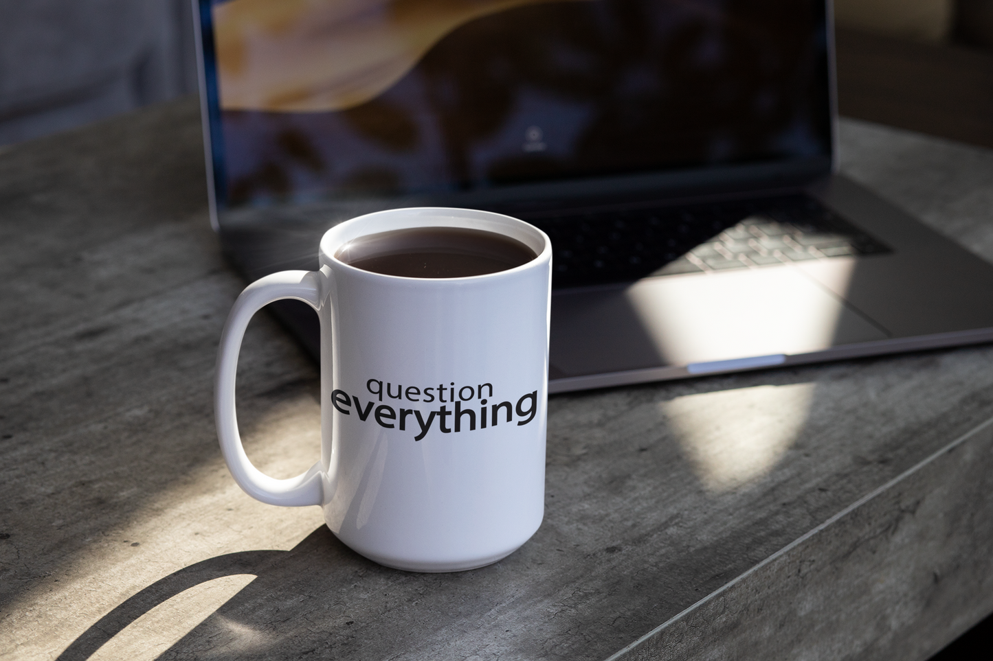 Question Everything Mug