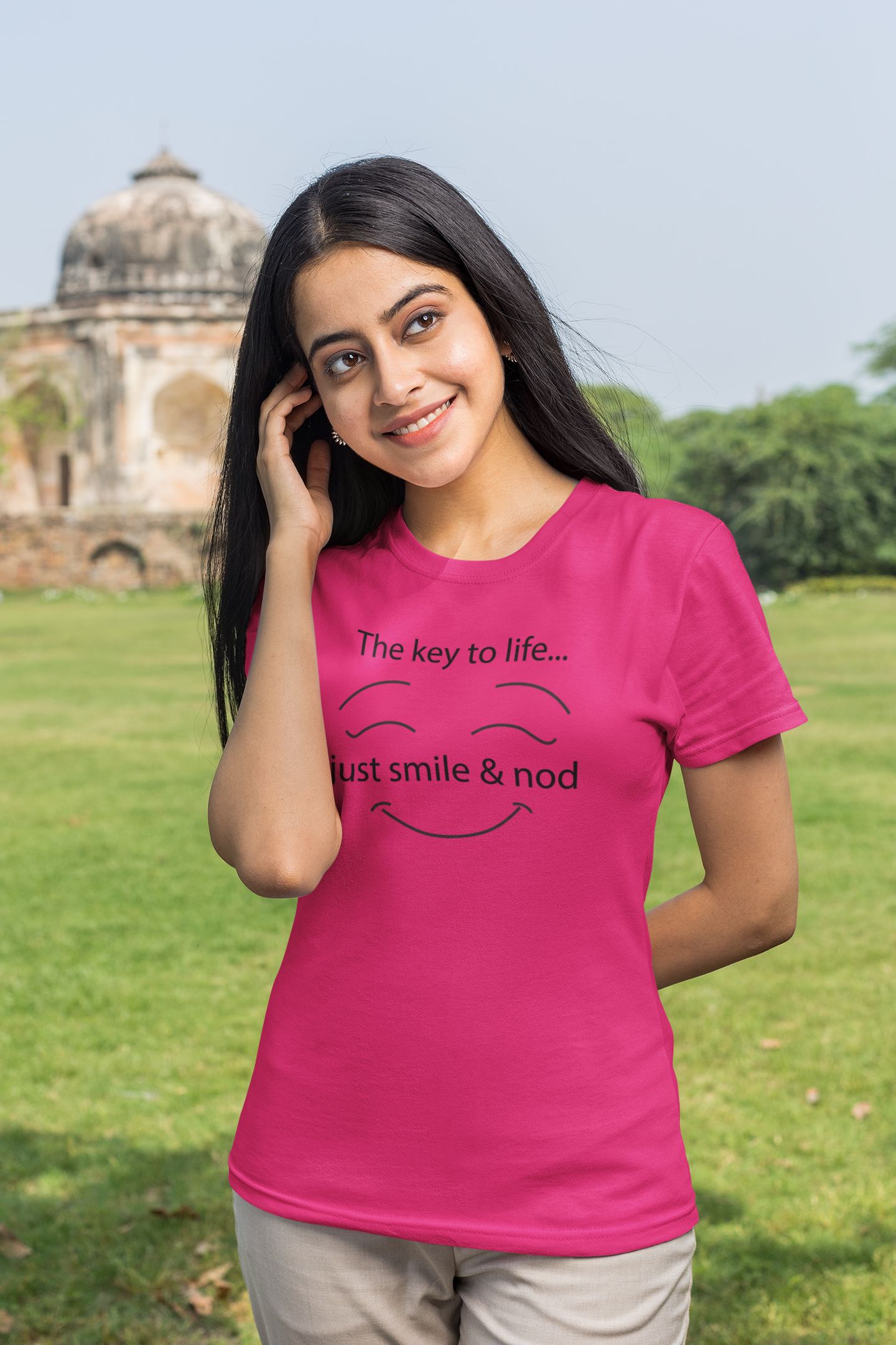 Just Smile and Nod Tshirt