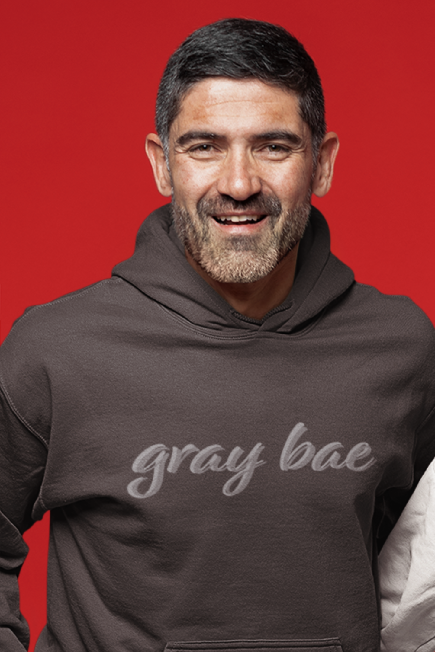 Gray Bae Hoodie